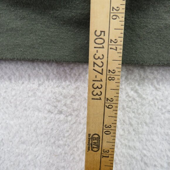 Disney Hoodie Mens Size Extra Large Mickey Mouse Logo Green Graphic Sweater - Picture 10 of 10